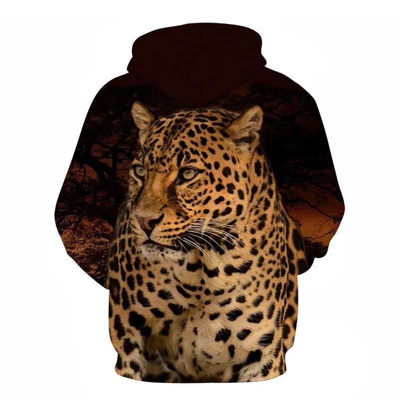 3D Print Flame Tiger Hoodie Men Sweatshirt Men Women Hoodies Plus Size Pullover Novelty 6XL Casual Animal Coats