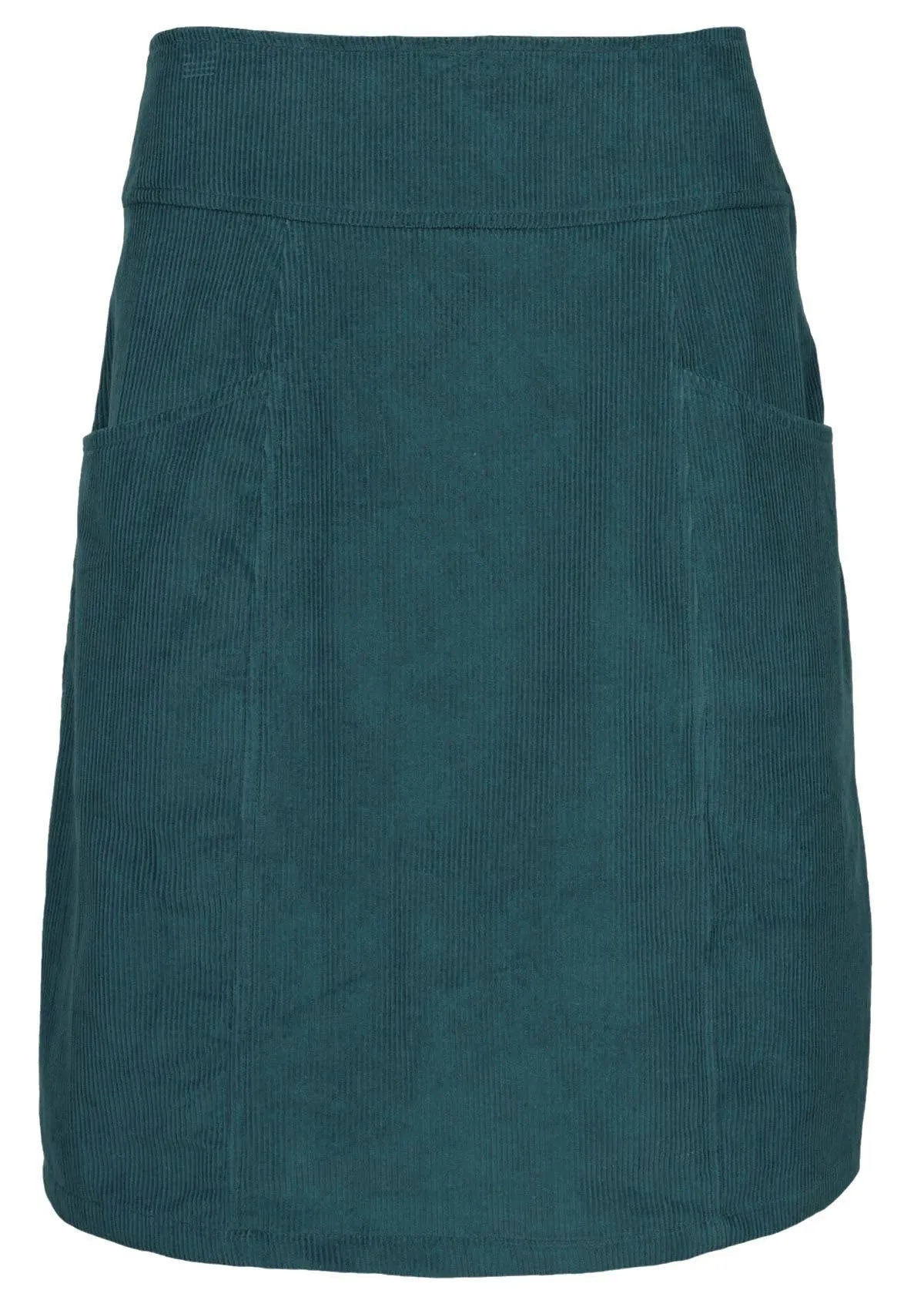 Aalia Corduroy Skirt Deep Teal