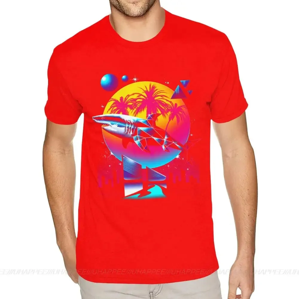 Aesthetic Shark Vaporwave T-Shirt