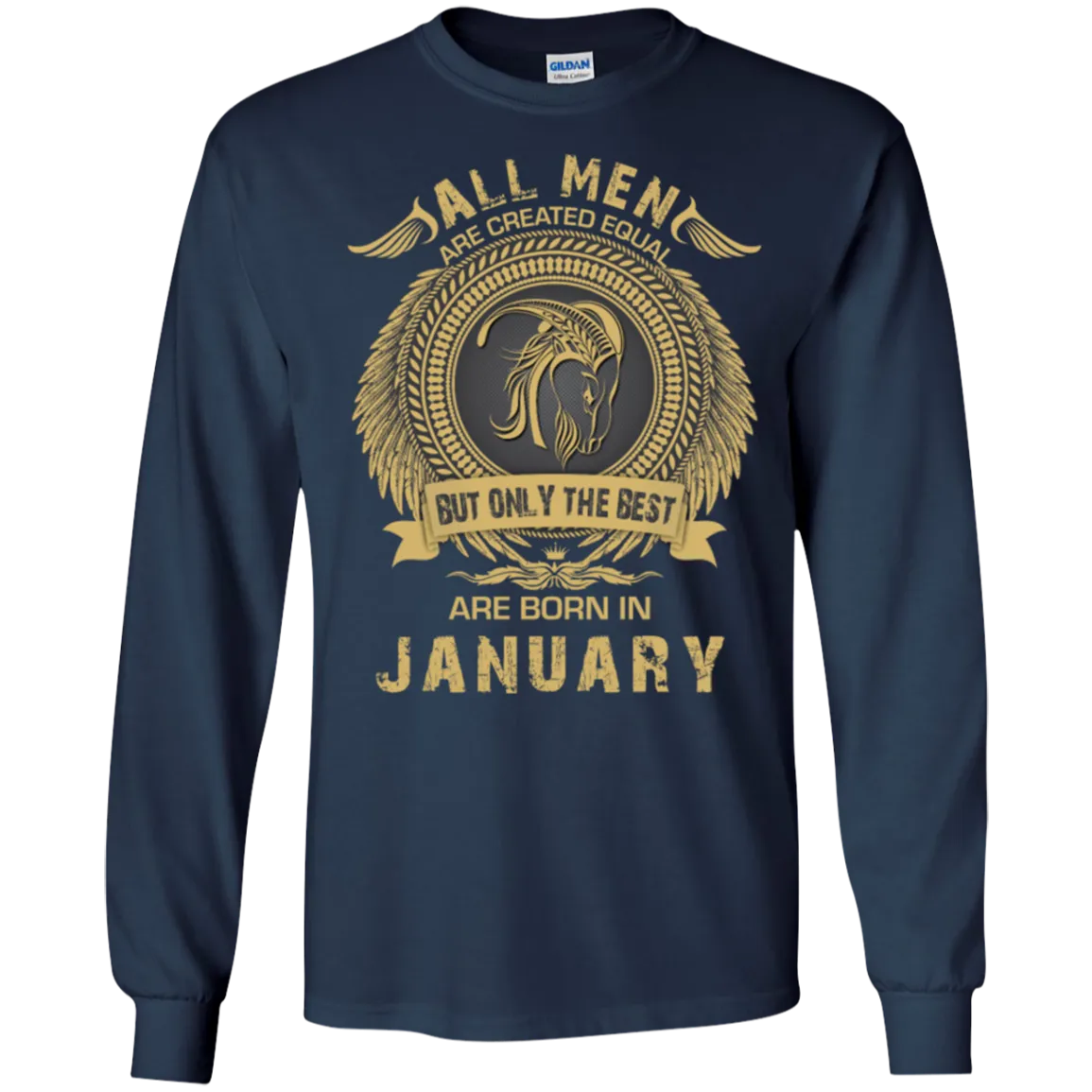 All Men Are Created Equal but Only the Best Born in January T-shirt, Hoodie