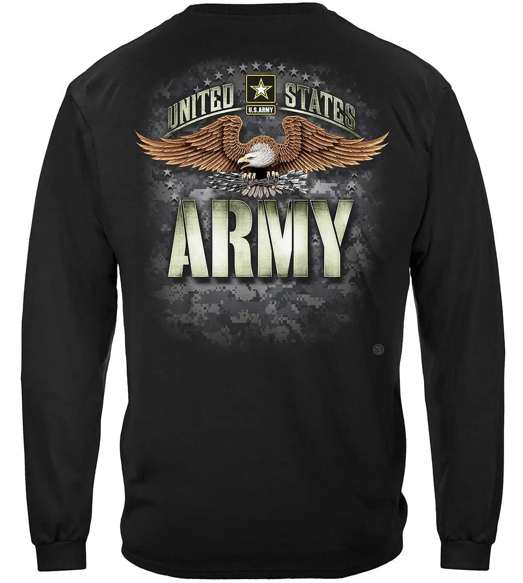 Army Strong Black Hoodie