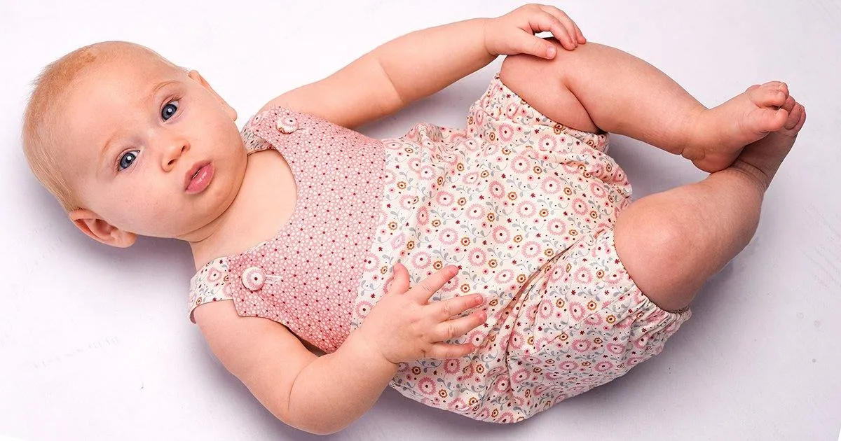 Baby overall sewing pattern LUNA