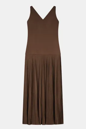 Bella Dress in Carob