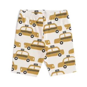 Bike Shorts - Taxi Cabs Yellow