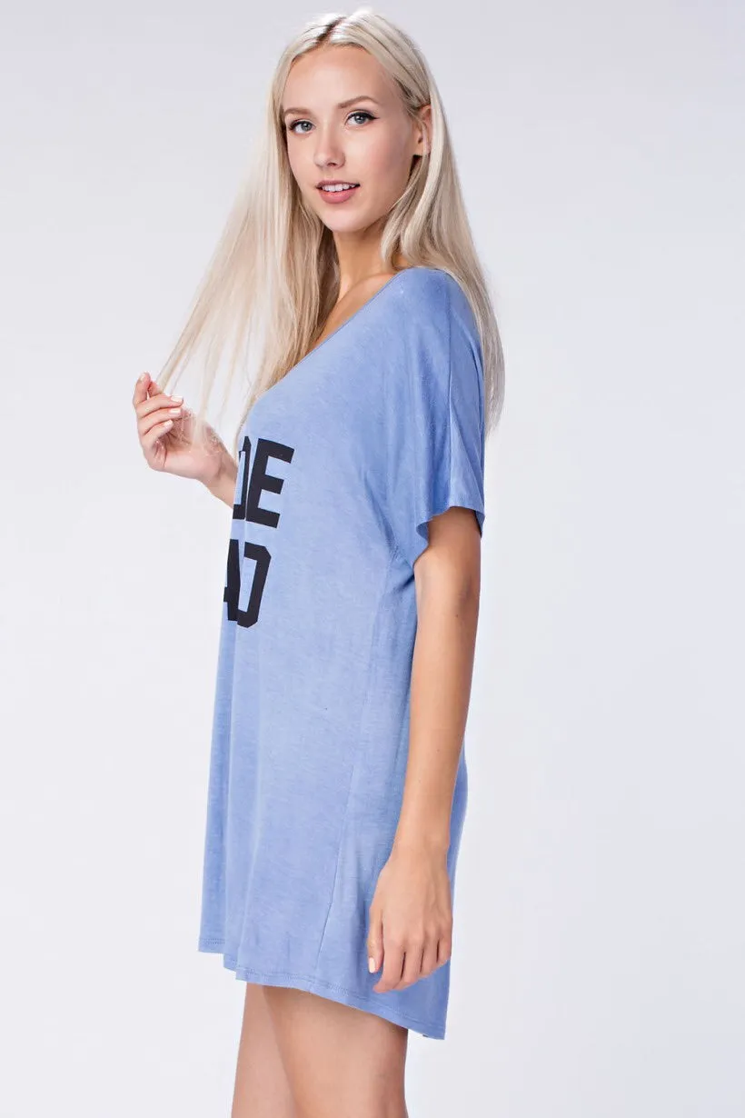 Bride Squad T-Shirt Dress