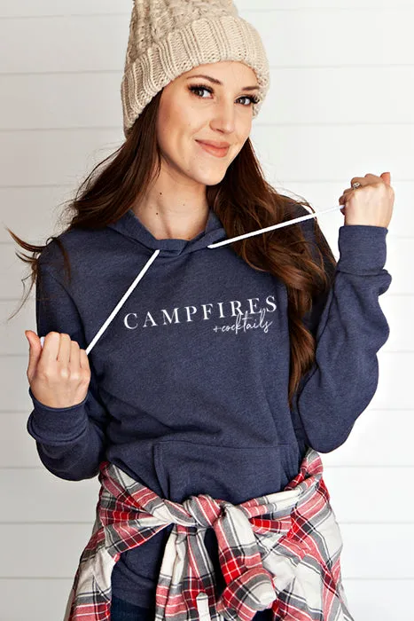 Campfires   Cocktails Hoodie 4842