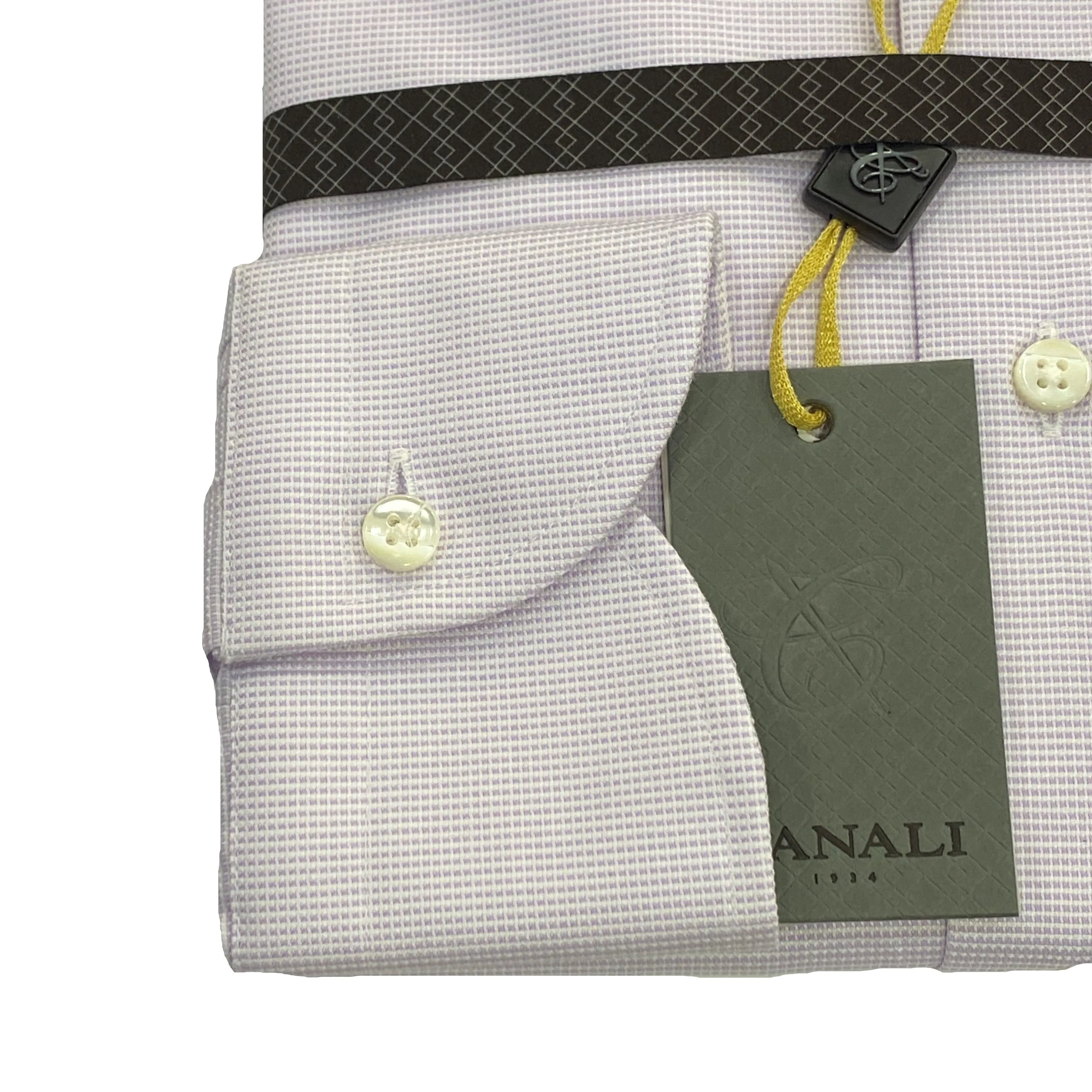 Canali Lilac Slim Fit Shirt