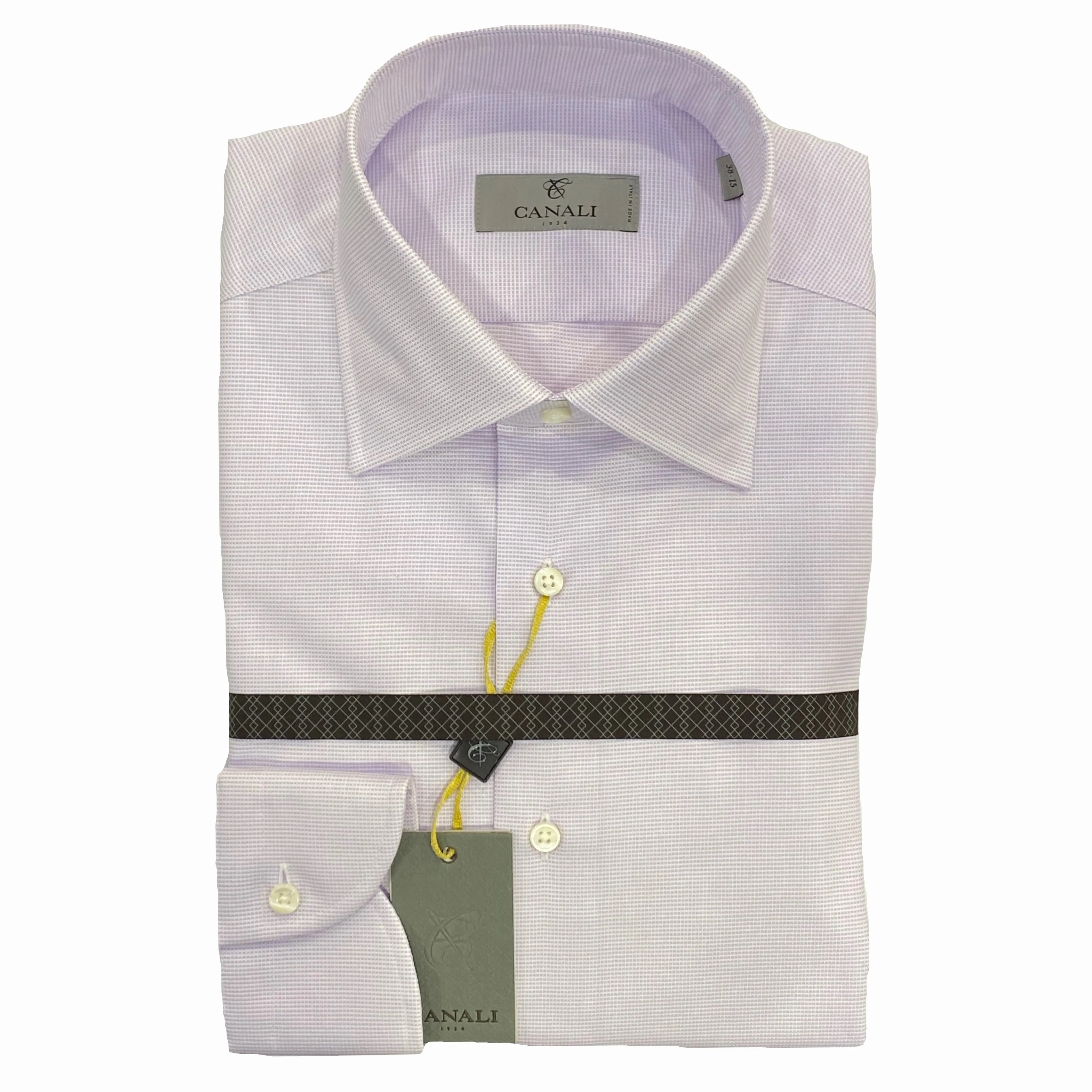 Canali Lilac Slim Fit Shirt