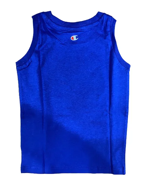 Champion boy's outfit Legacy Graphic Tank Top   Bermuda 306318 BS071 ETR bluette-navy