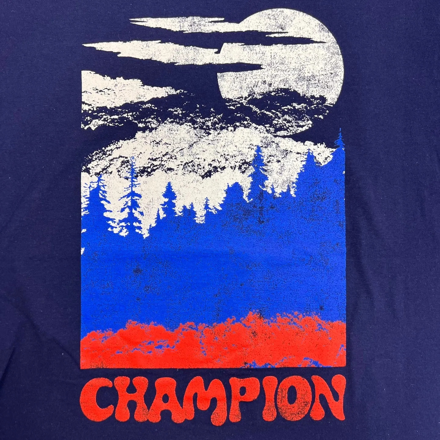 Champion Classic Tee, Mountains Graphic