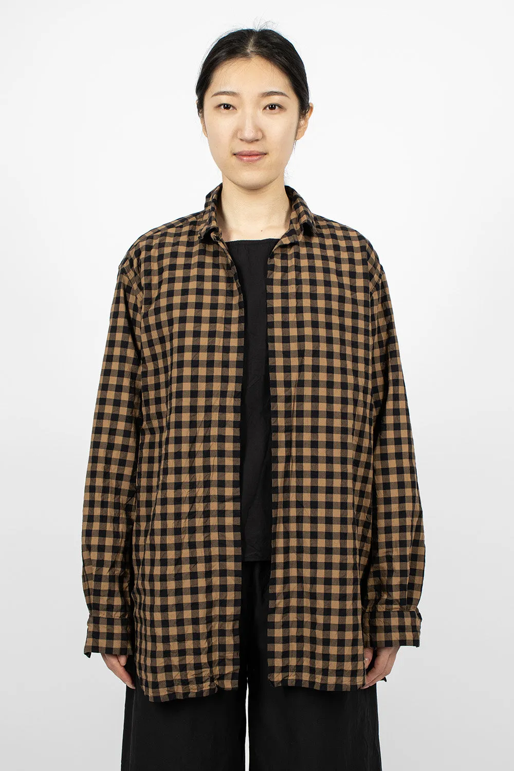 Check Shirt Black/Beige