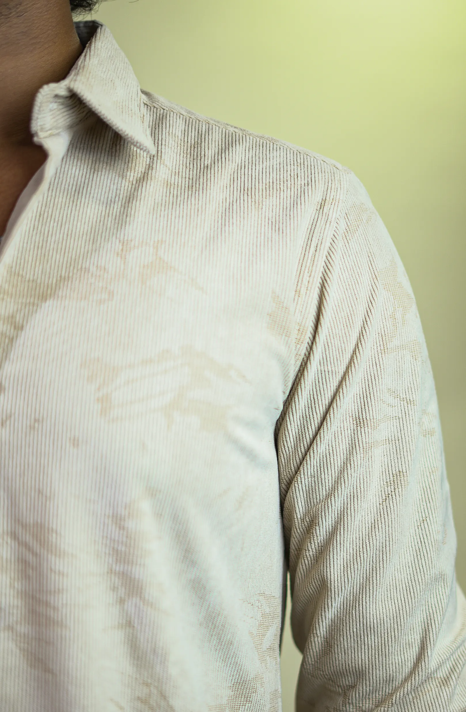 Corduroy Cream Shirt