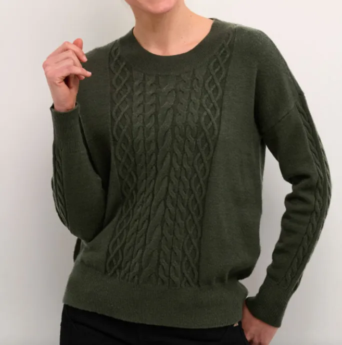 CR - Dela sweater - olive