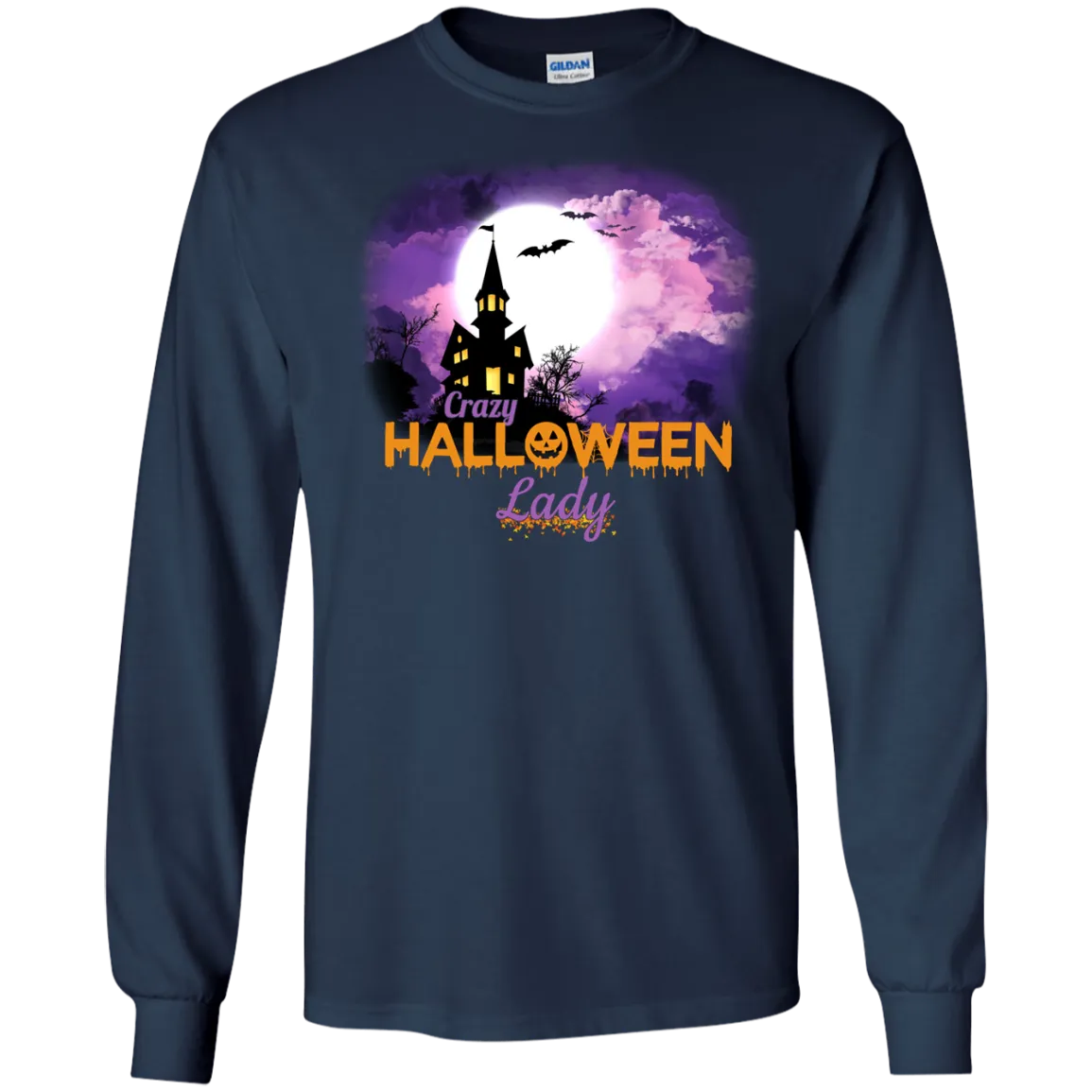 Crazy Halloween Lady shirt, tank top, hoodie