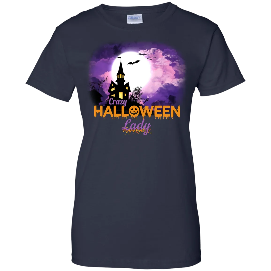 Crazy Halloween Lady shirt, tank top, hoodie