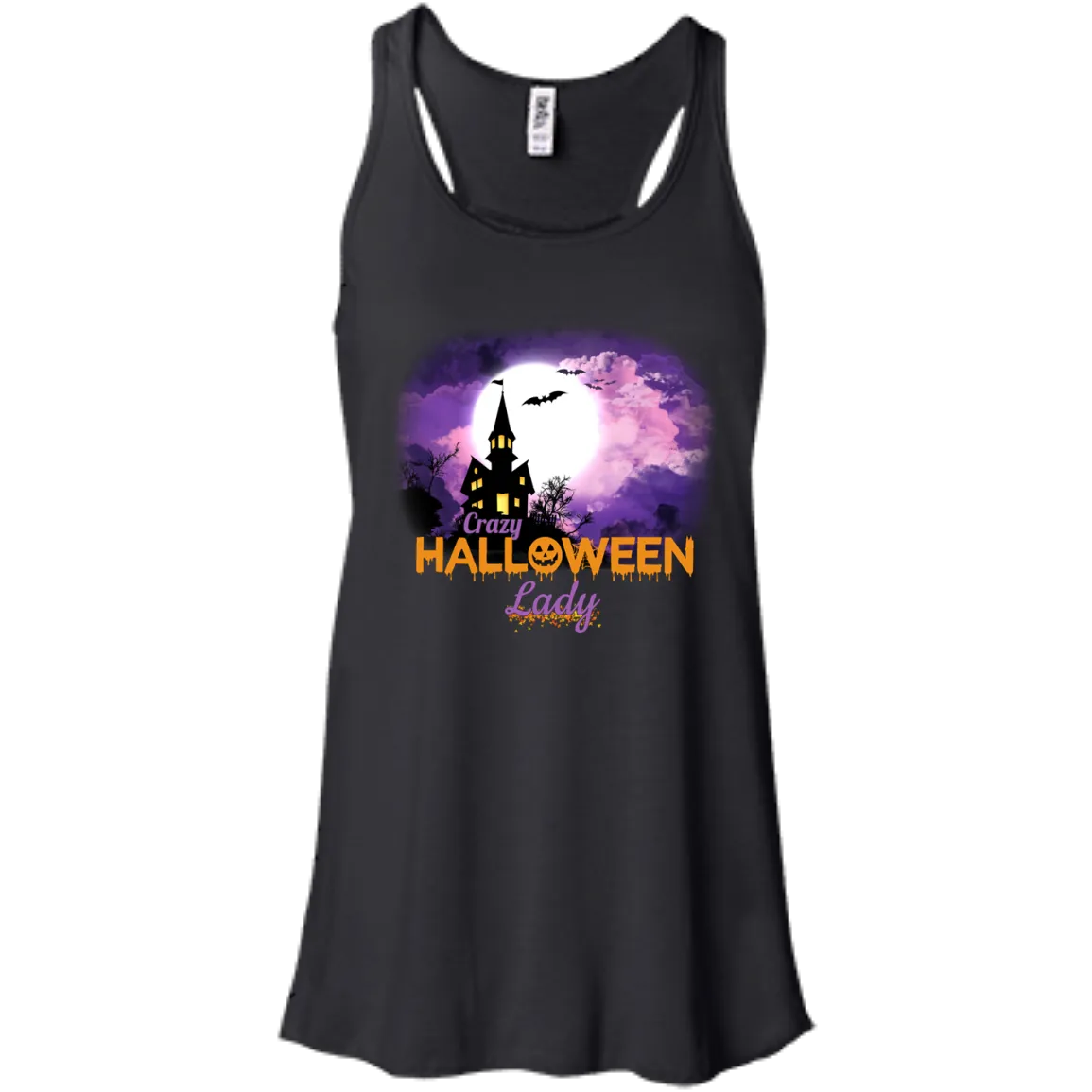 Crazy Halloween Lady shirt, tank top, hoodie