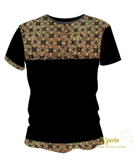 Desta: Modern African Print, African Clothing, Ankara T-shirt