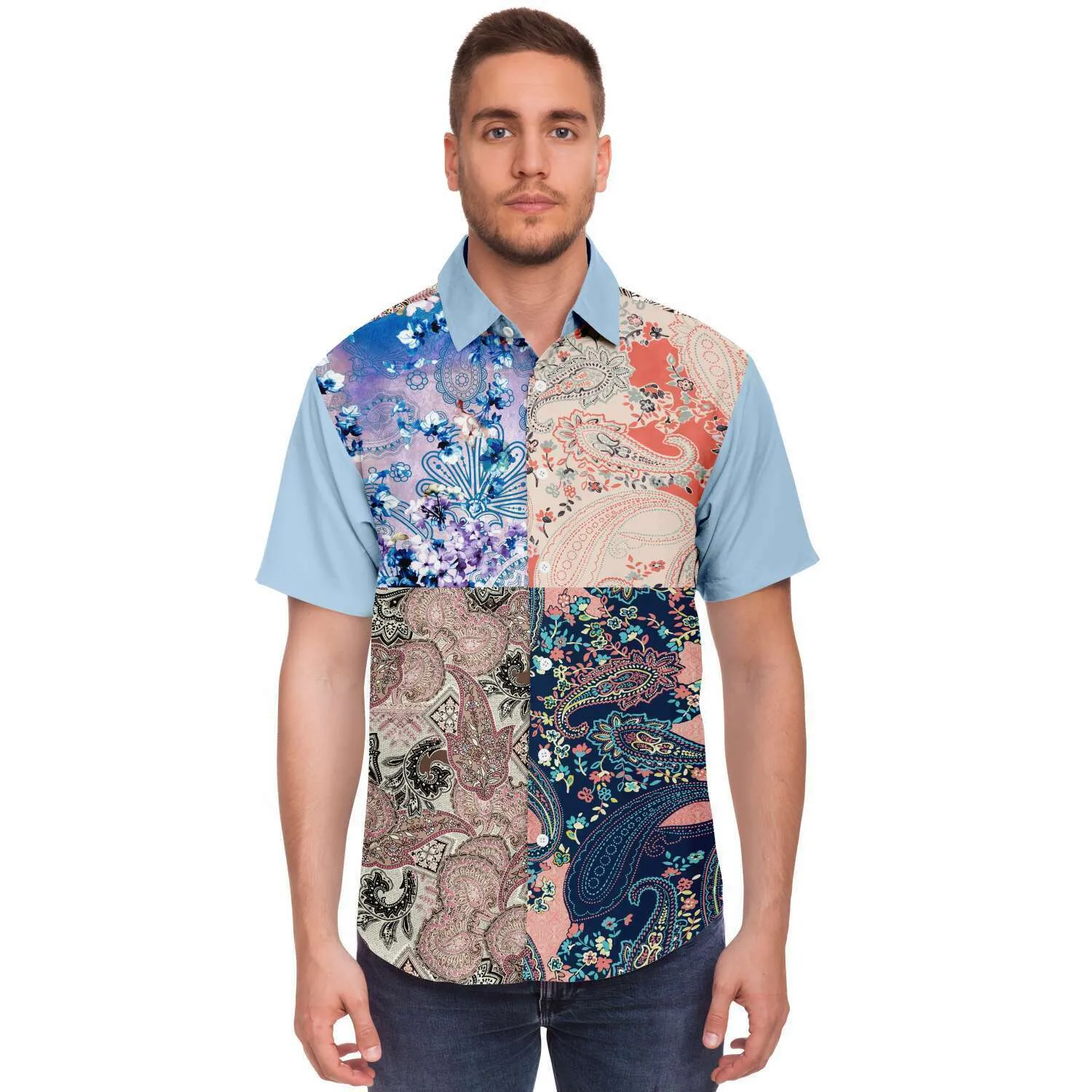 Dolores Park Paisley Button Down Shirt