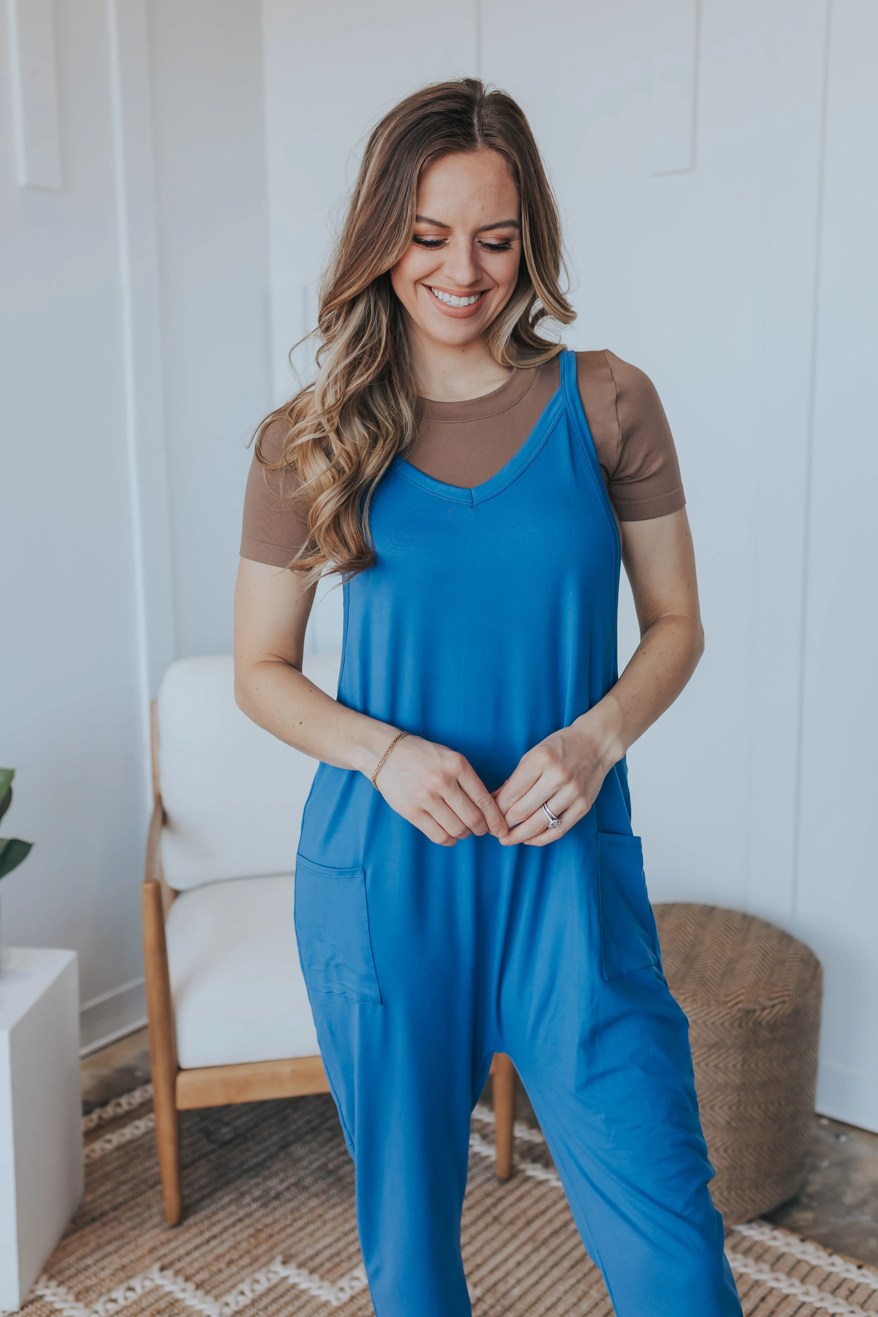 DOORBUSTER! Basic Pocket Jumpsuit - 6 Colors