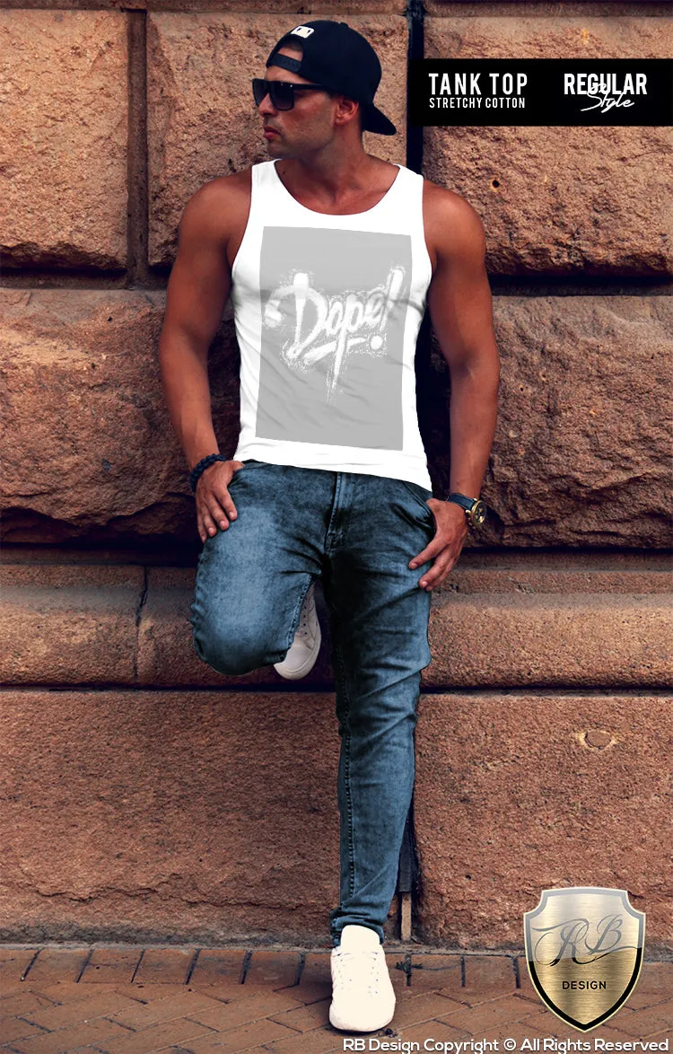 Dope Mens T-shirt Trendy Festival Tee High Life Tank Top MD404