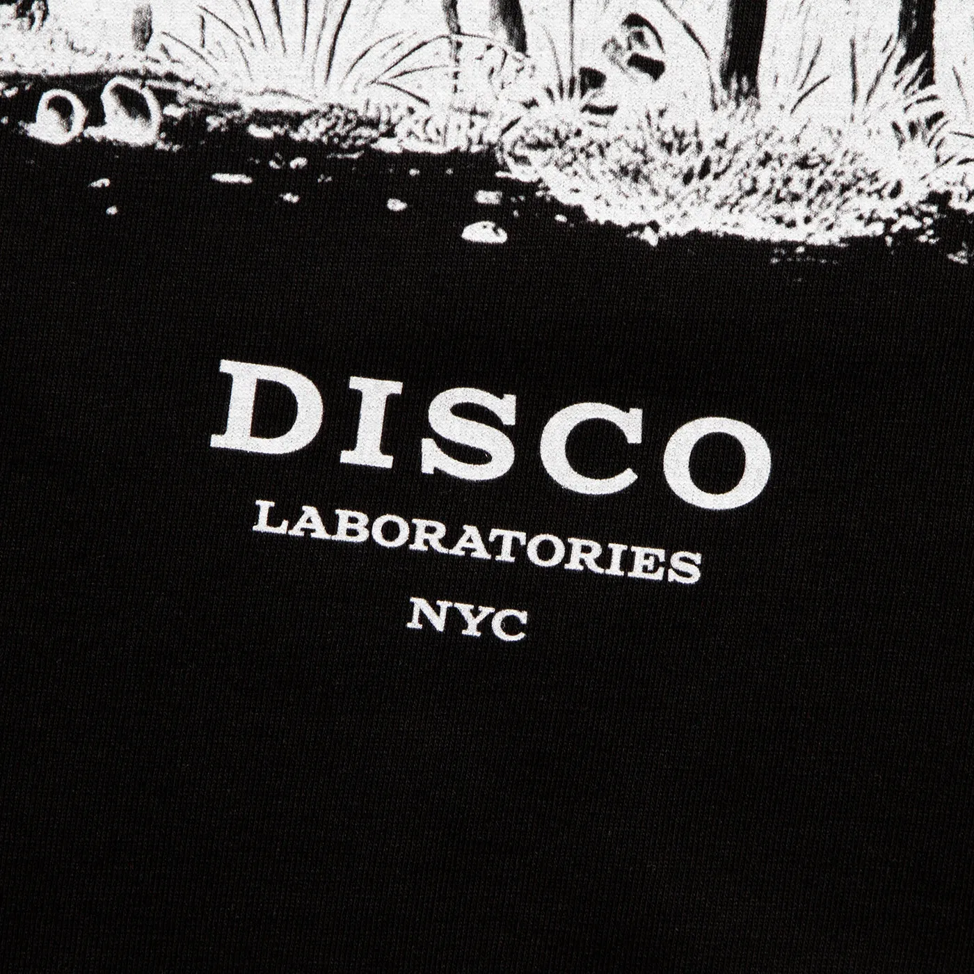 Ecology Disco Labs NYC Back Print - Tshirt - Black