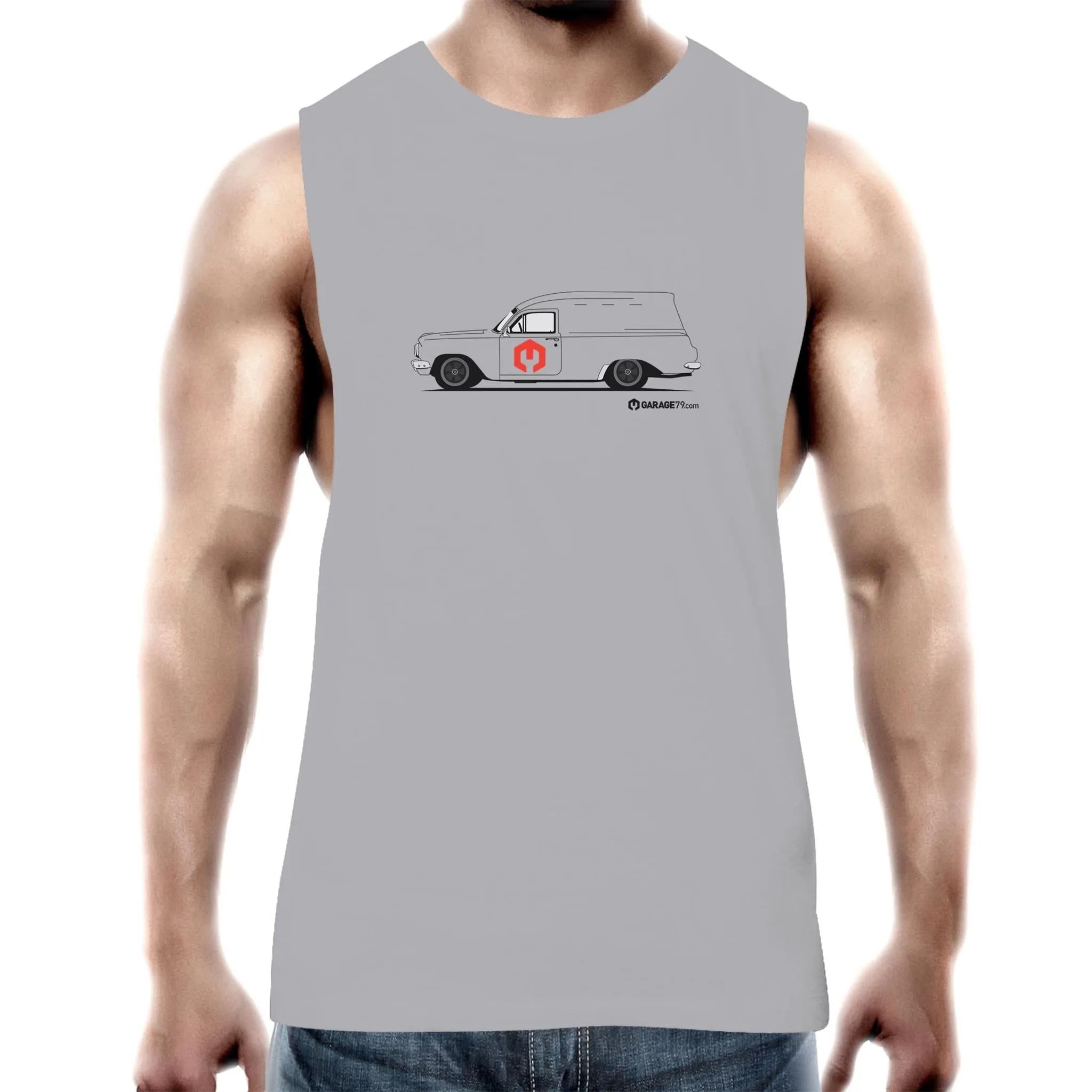 EH Holden Panel Van Mens Barnard Tank Top Tee