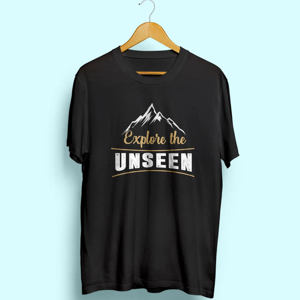 Explore The Unseen Half Sleeve T-Shirt