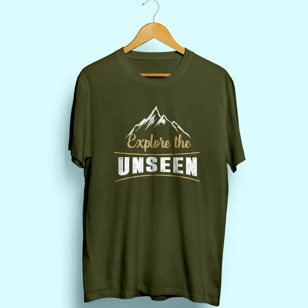 Explore The Unseen Half Sleeve T-Shirt