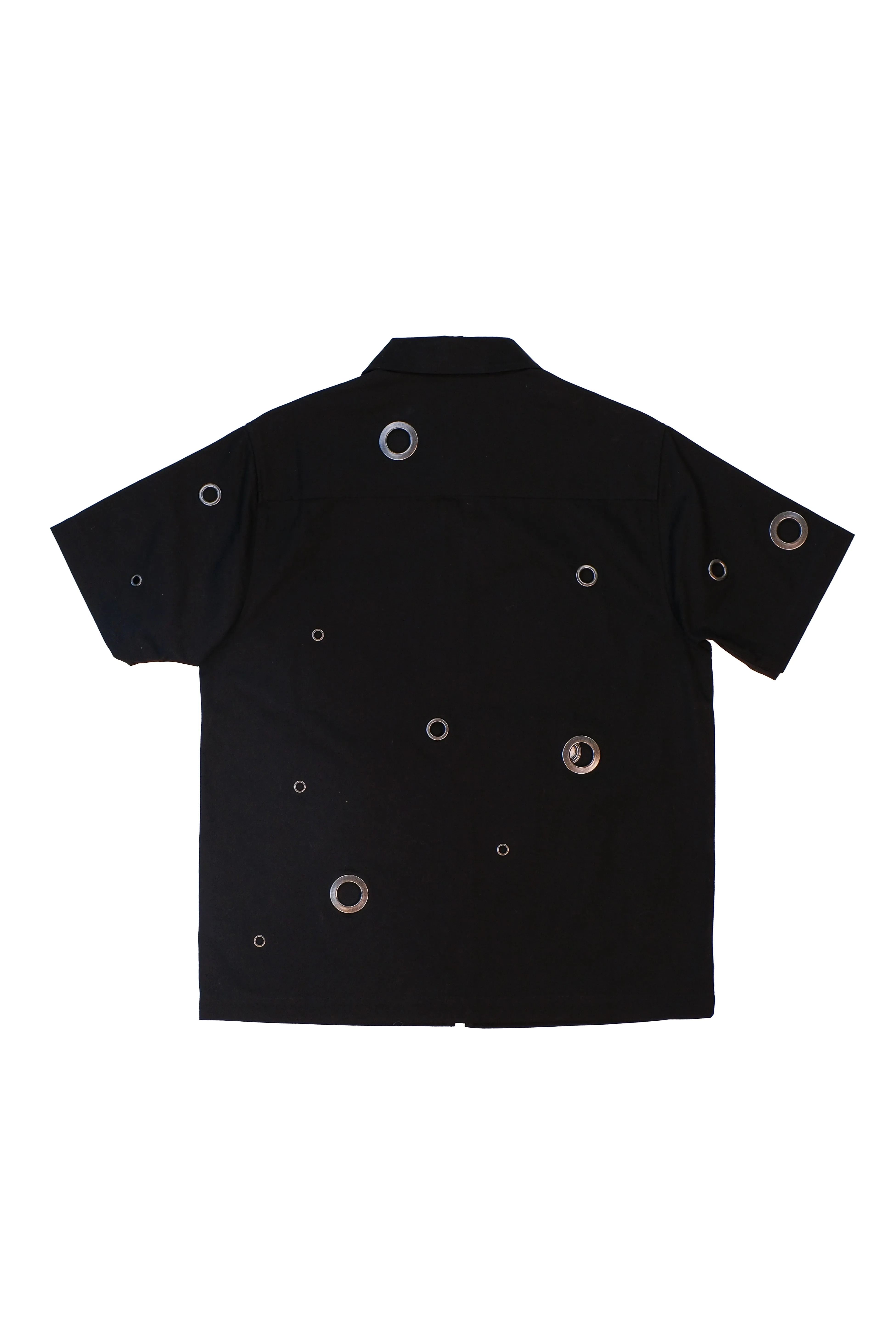 Eyelet Zip Shirt