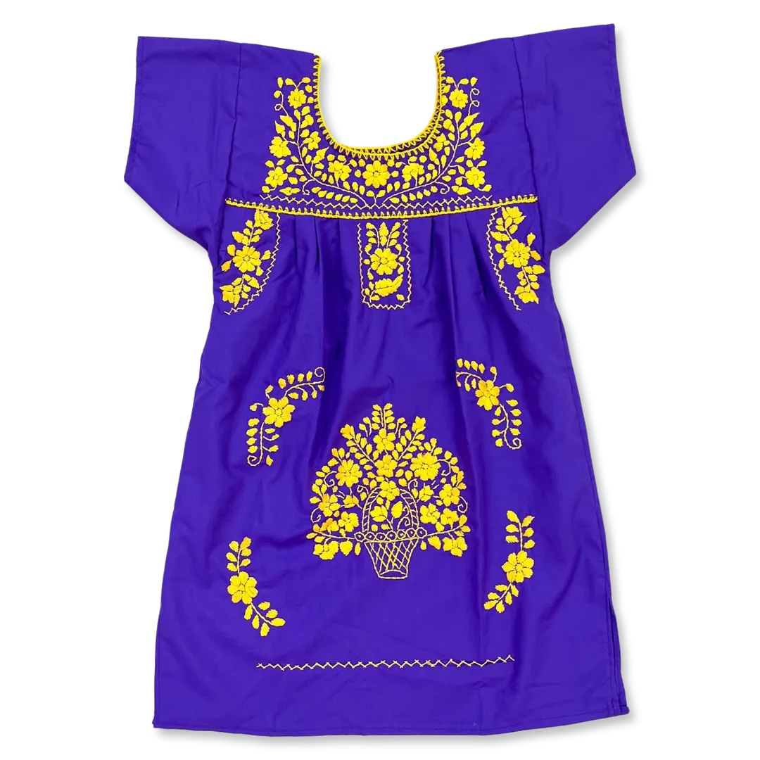 Fiesta Dress - Purple/ Gold