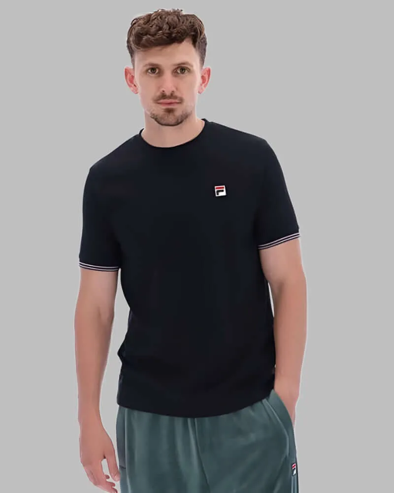 FILA CALEB T Shirt Black