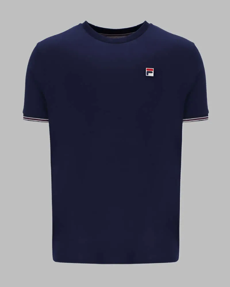 FILA CALEB T Shirt Navy