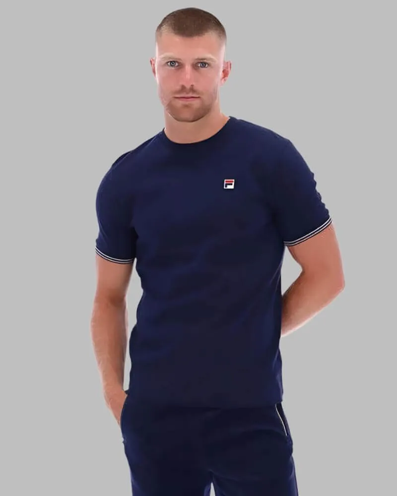 FILA CALEB T Shirt Navy