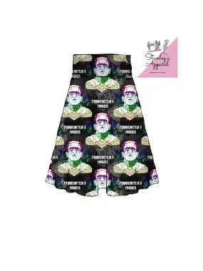 Frankenstein mosher Adult Skater skirt