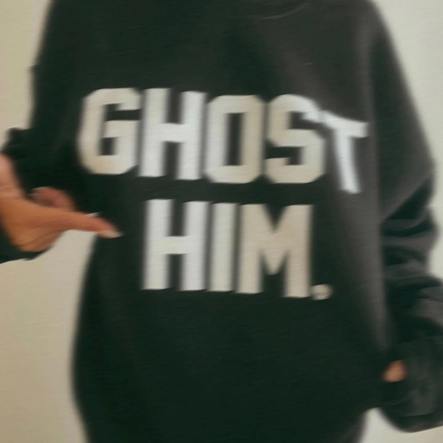 Ghost Him Crewneck