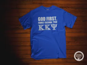 God First Family Second - Kappa Kappa Psi T-Shirt