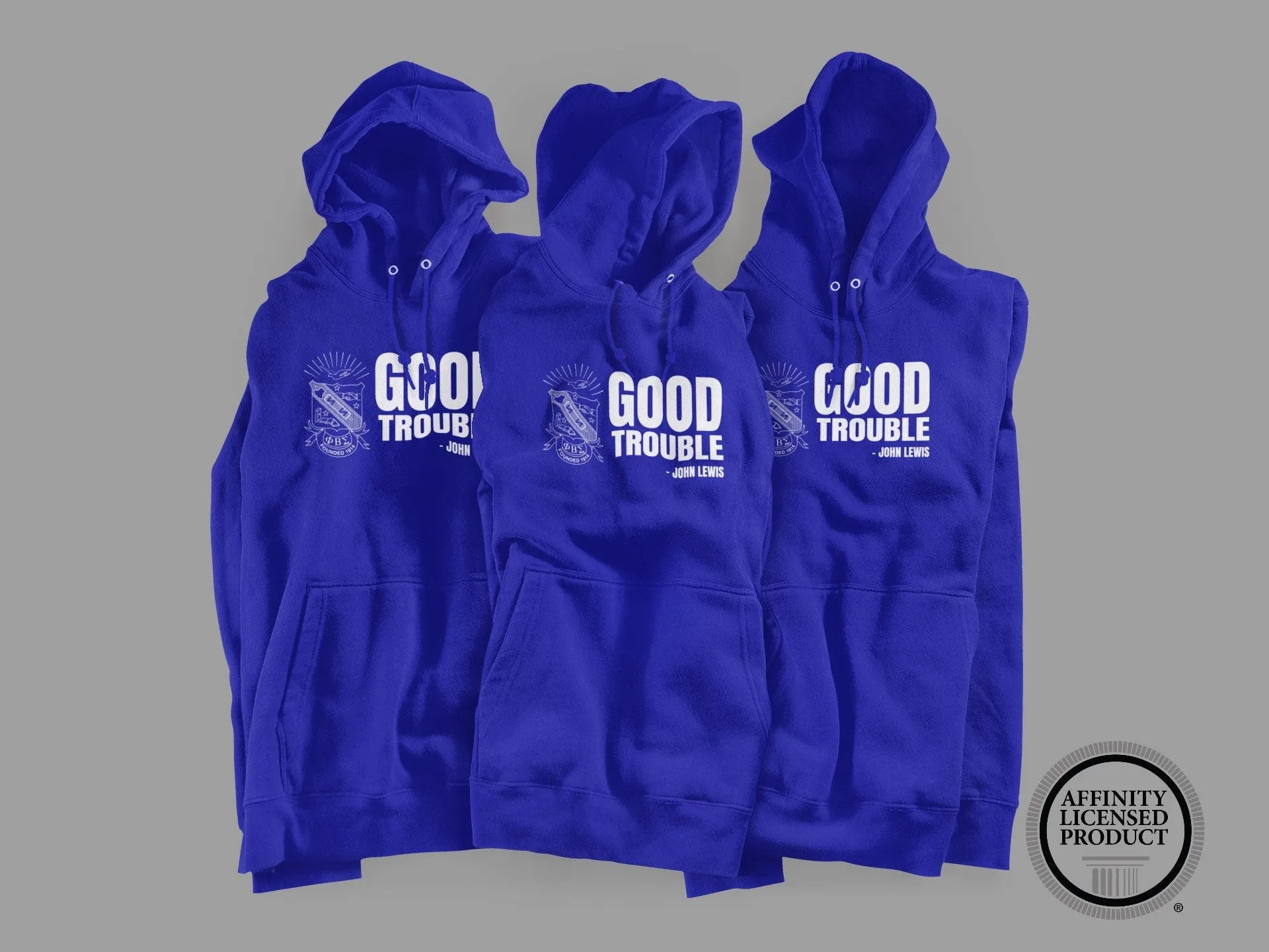 Good Trouble - John Lewis - Phi Beta Sigma Hoodie