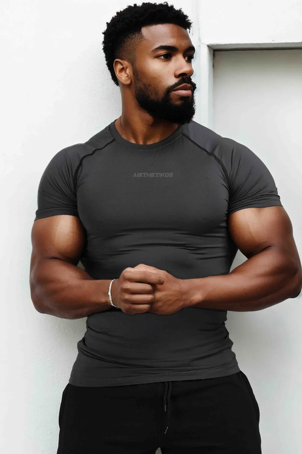 Grey Compression T-shirt