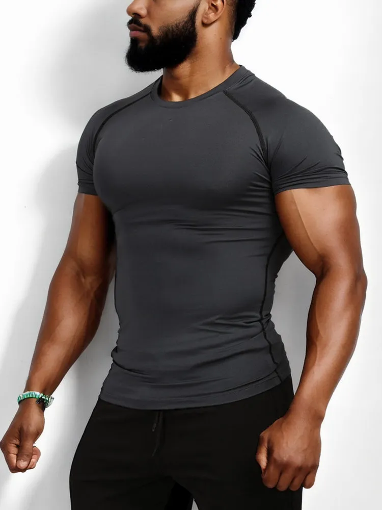 Grey Compression T-shirt