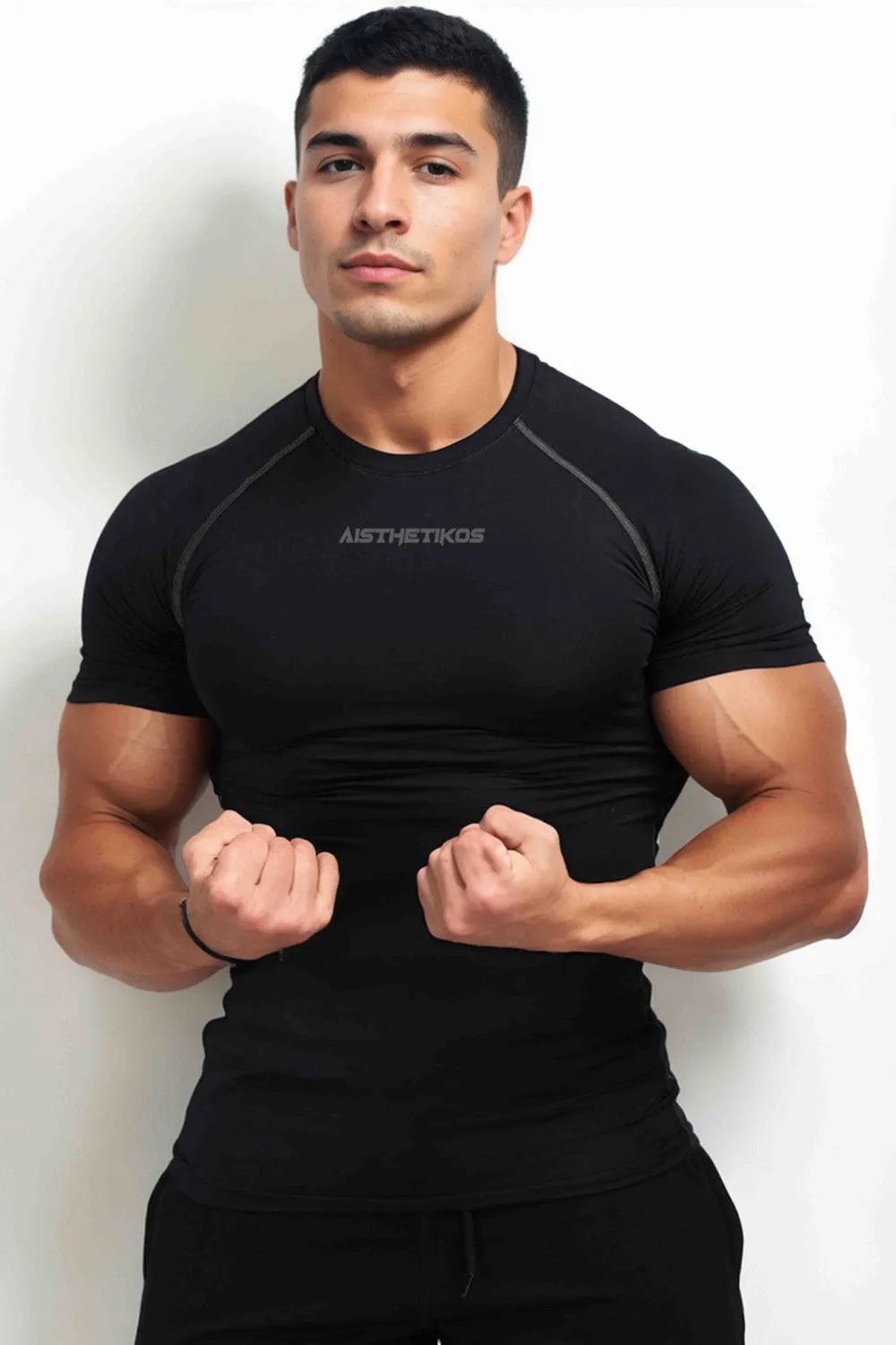 Grey Compression T-shirt