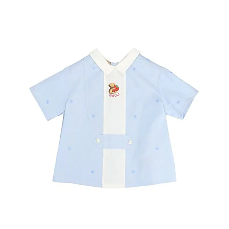 Gucci Logo Embroidery Shirt