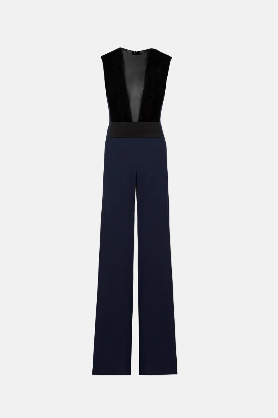 Gwyneth Jumpsuit - Black & Midnight