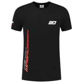 Haas Racing F1 Kevin Magnussen T-Shirt - Black