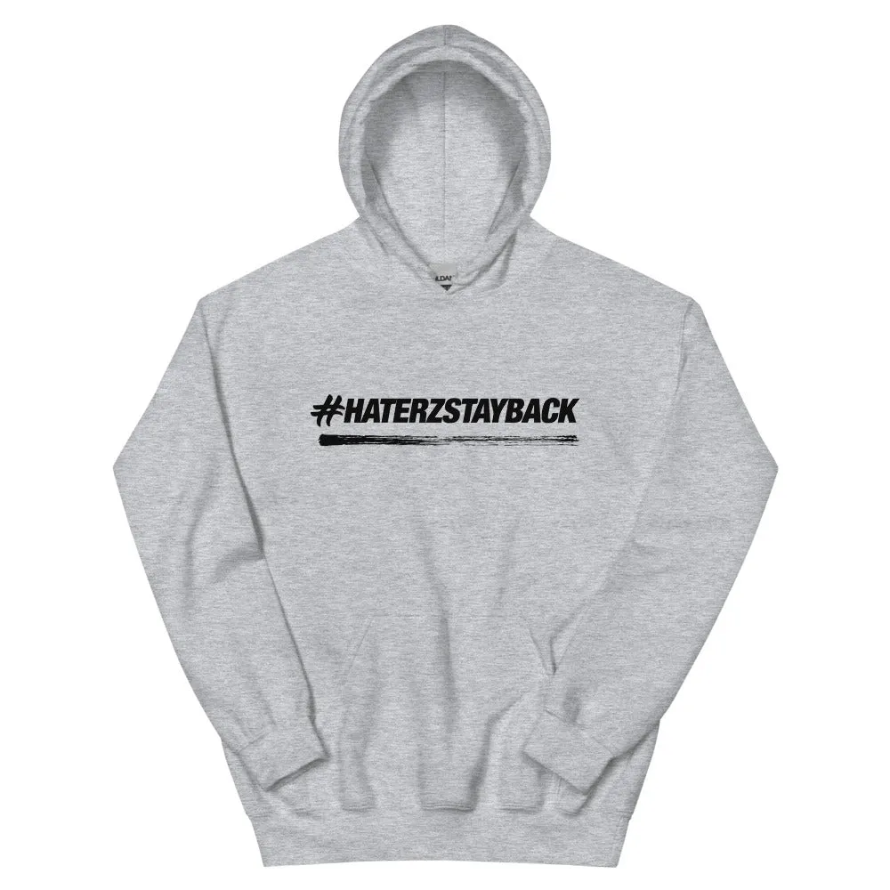 #HaterzStayBack Men's Hoodie (Grey)