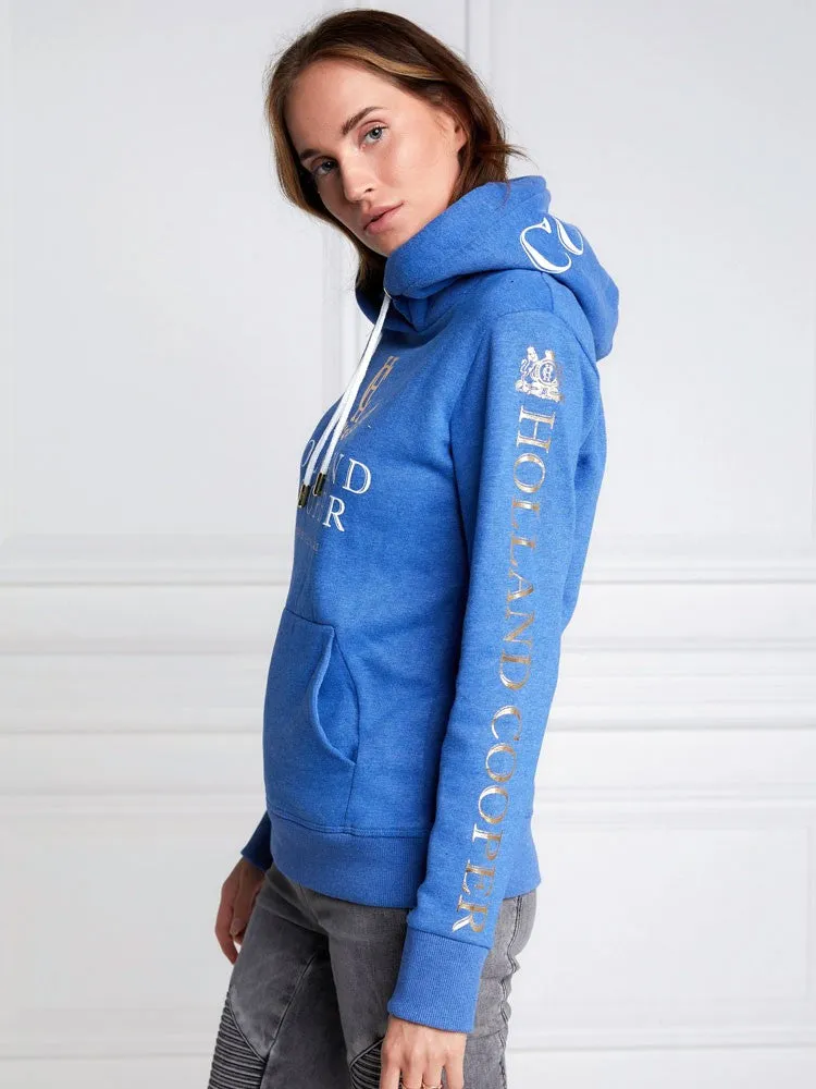 HC Heritage Hoodie - Deep Cobalt Marl