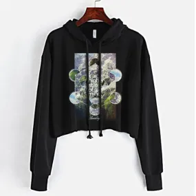 HSOM Dimensions Crop Top Hoodie