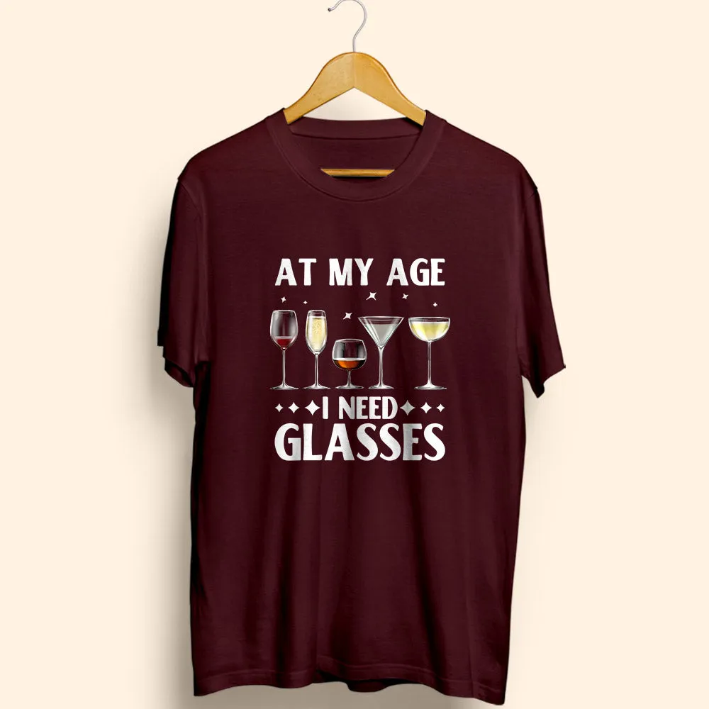 I Need Glasses Half Sleeve T-Shirt