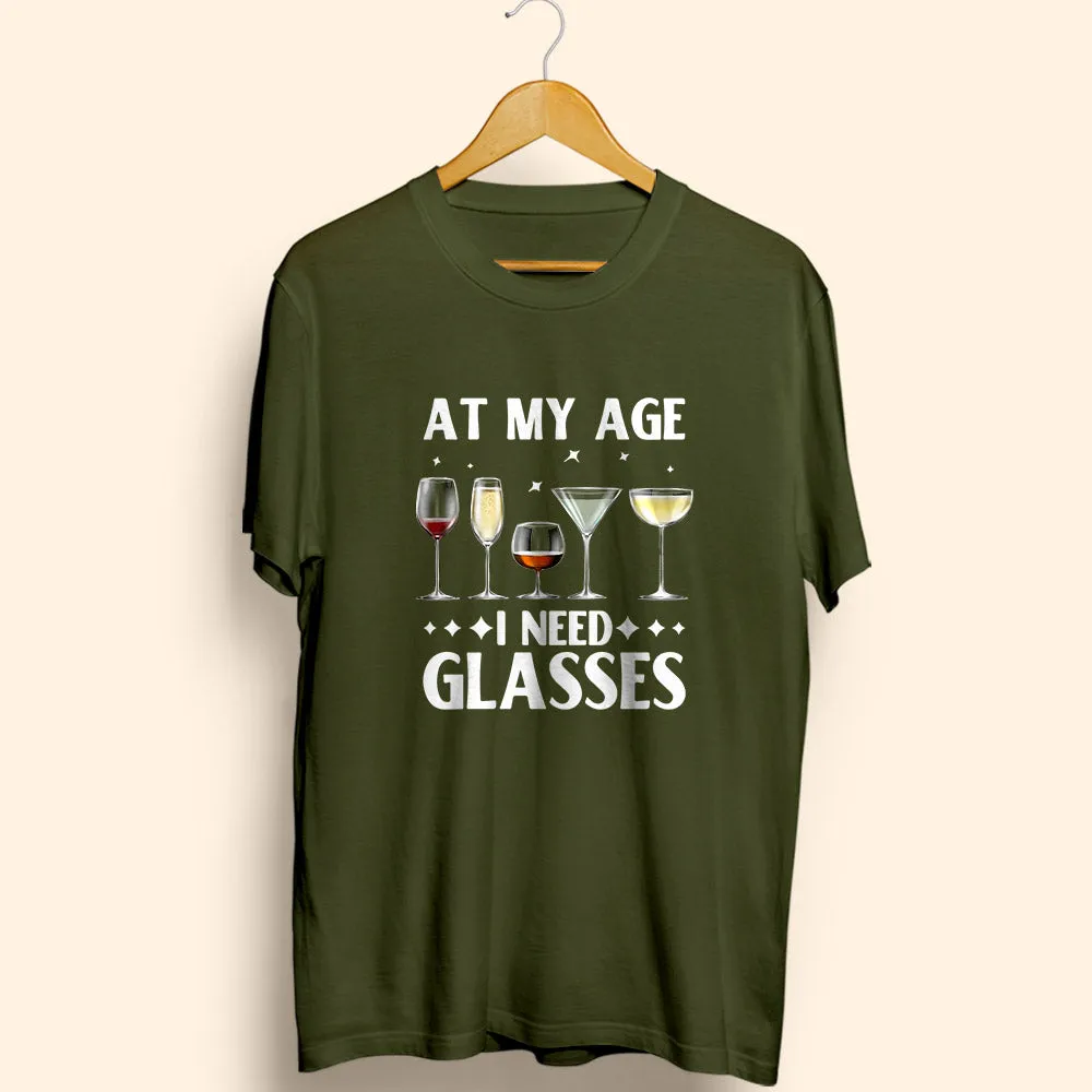 I Need Glasses Half Sleeve T-Shirt