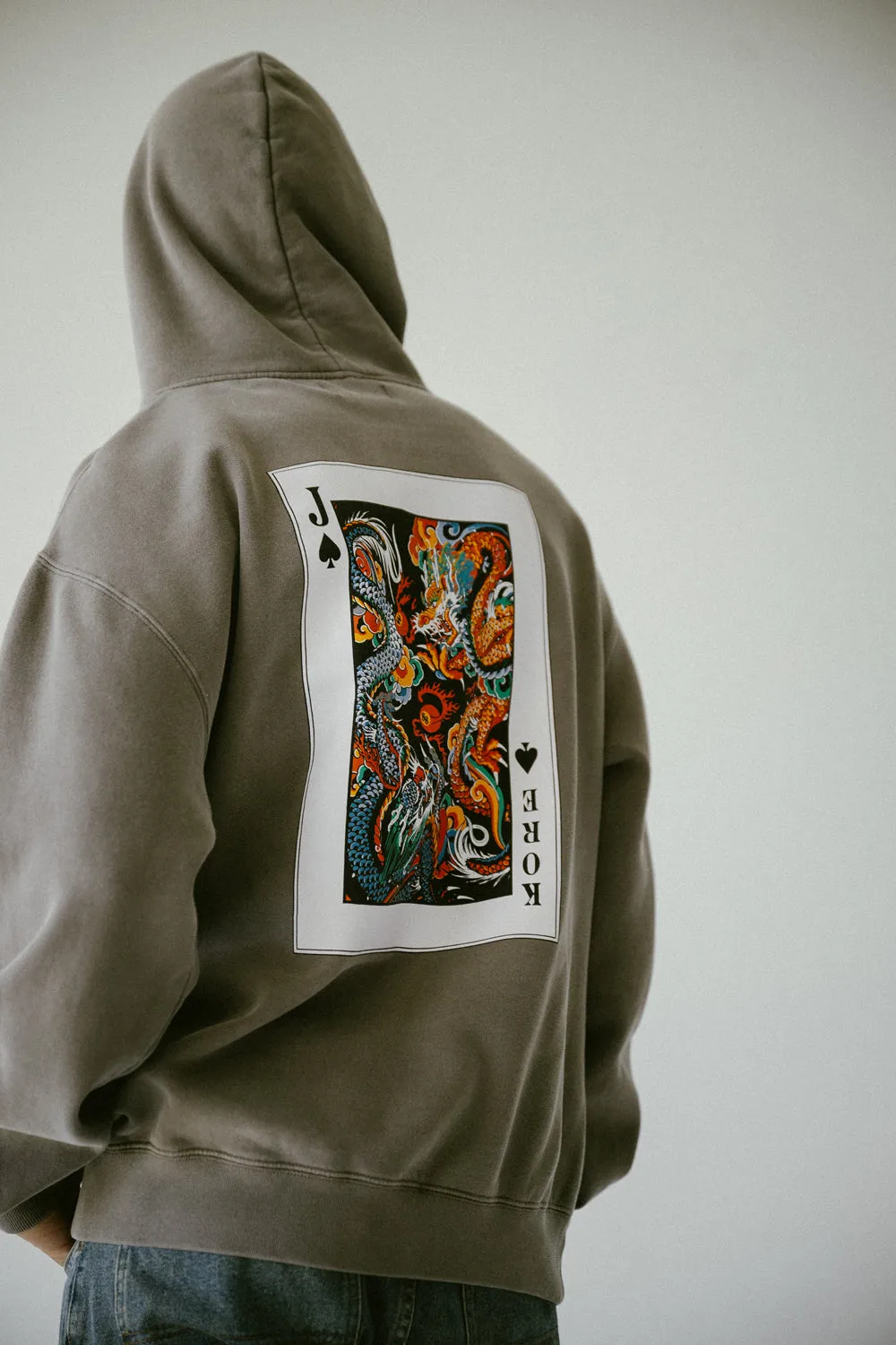 JACK OF DRAGONS HOODIE (CEMENT)