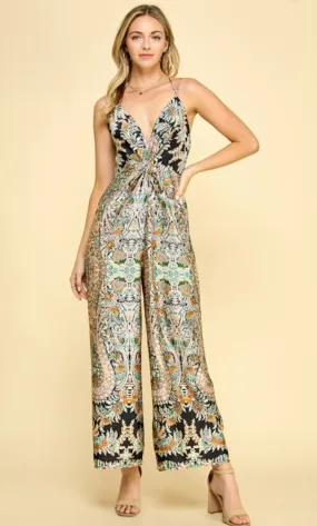 JACQUELINE PAISLEY JUMPSUIT